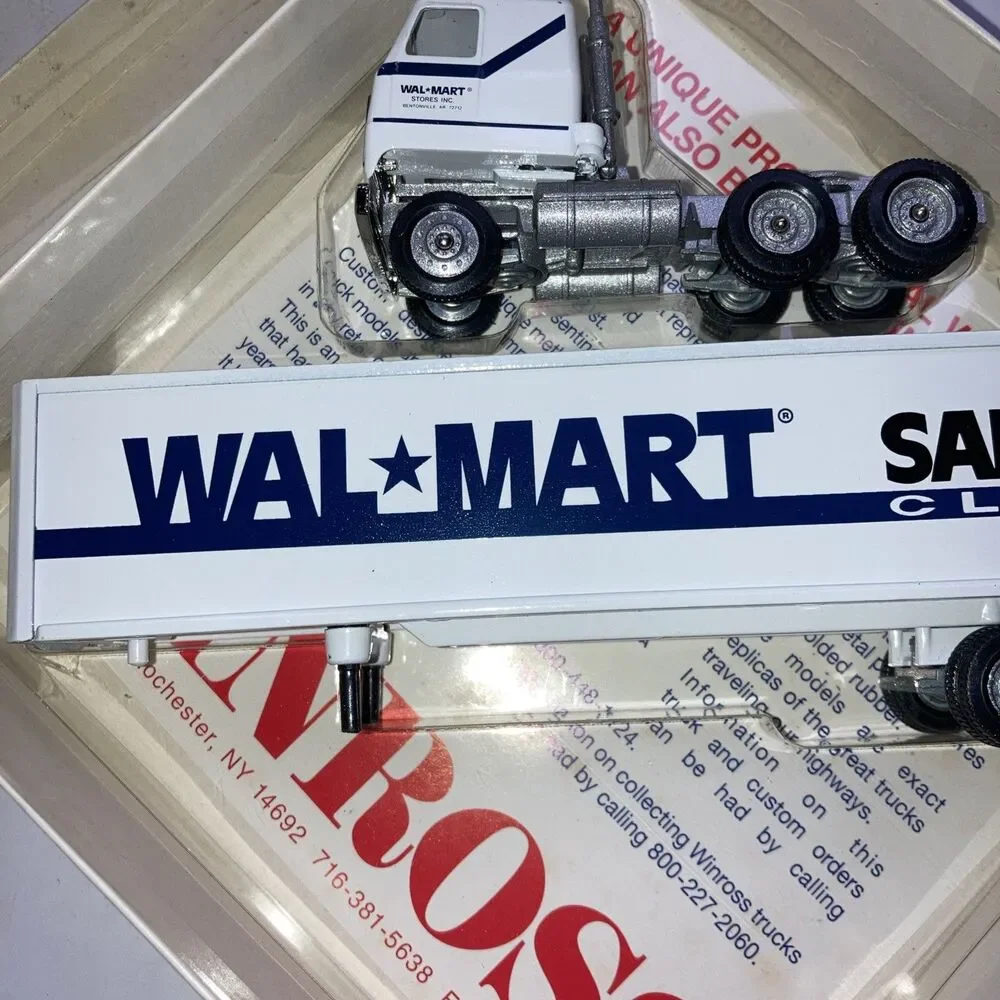 Winross Promotional Wal-Mart Sam's Club Die-Cast Semi Truck & Trailer